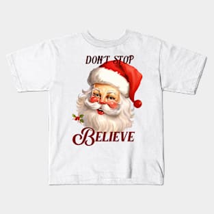 Vintage Christmas Quote Kids T-Shirt